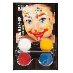 Hesse & Voormann GmbH Schminkset - Confetti Clown - Make-up Mit Zubehör