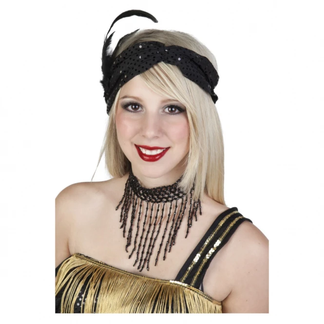 MICA Festival Faschingsschmuck - Kette Charleston - Verschiedene Farben 2 MICA Festival Faschingsschmuck - Kette Charleston - Verschiedene Farben – Bild 2