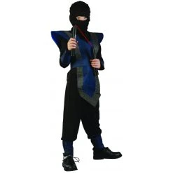 MICA Festival Kostüm - Ninja - Für Kinder - 7-teilig - Verschiedene Größen