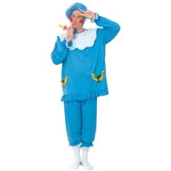 MICA Festival Kostüm - Baby - Blau - Für Erwachsene - 3-teilig - Verschiedene Größen