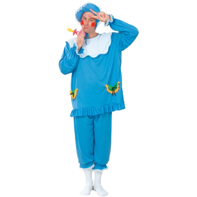 MICA Festival Kostüm - Baby - Blau - Für Erwachsene - 3-teilig - Verschiedene Größen 1 MICA Festival Kostüm - Baby - Blau - Für Erwachsene - 3-teilig - Verschiedene Größen