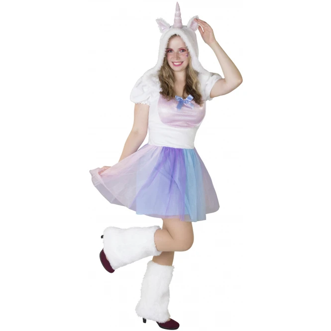 MICA Festival Kostüm - Einhorn - Für Erwachsene - 2-teilig - Verschiedene Größen 1 MICA Festival Kostüm - Einhorn - Für Erwachsene - 2-teilig - Verschiedene Größen