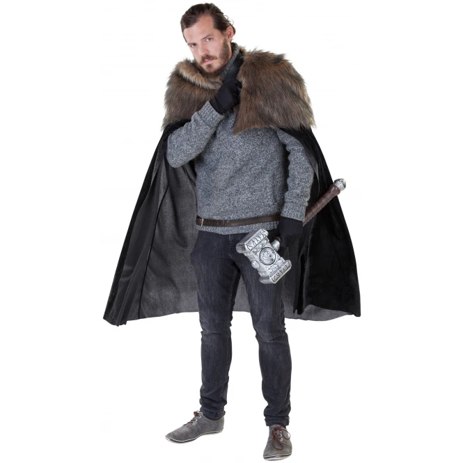 MICA Festival Cape - Mit Fell - Für Erwachsene - Verschiedene Farben 2 MICA Festival Cape - Mit Fell - Für Erwachsene - Verschiedene Farben – Bild 2