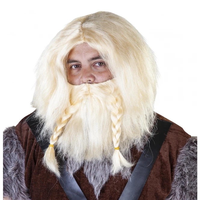 MICA Festival Perücke - Wikinger - Für Erwachsene 1 MICA Festival Perücke - Wikinger - Für Erwachsene