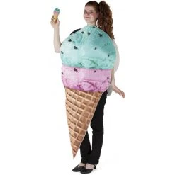 MICA Festival Kostüm - Waffeleis - Für Erwachsene
