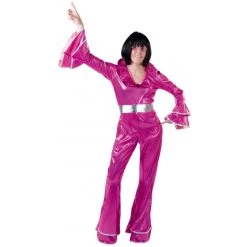 MICA Festival Kostüm - Discotänzerin - Für Erwachsene - 2-teilig - Verschiedene Größen