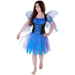 MICA Festival Kostüm - Blaue Fee - Für Erwachsene - 2-teilig - Verschiedene Größen