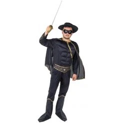 MICA Festival Kostüm - Bandit - Für Erwachsene - 6-teilig - Verschiedene Größen