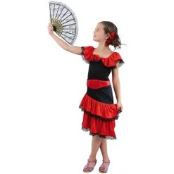 MICA Festival Kostüm - Spanierin - Für Kinder - 3-teilig - Verschiedene Größen