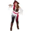 MICA Festival Kostüm - Seeräuberin - Für Erwachsene - 7-teilig - Verschiedene Größen