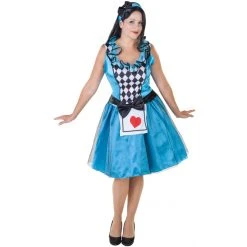 MICA Festival Kostüm - Herzdame - Für Erwachsene - 3-teilig - Verschiedene Größen