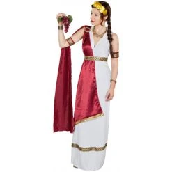 MICA Festival Kostüm - Griechische Göttin - Für Erwachsene - 5-teilig - Verschiedene Größen
