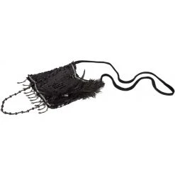 MICA Festival Umhängetasche - Pailletten - Schwarz