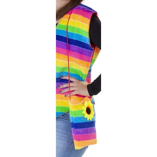 MICA Festival Umhängetasche - Plüsch - Regenbogen 1 MICA Festival Umhängetasche - Plüsch - Regenbogen