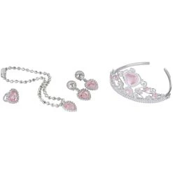 Besttoy Prinzessinnenschmuck-Set - 4-teilig - Rosa -Mica Decorations Geschäft 203010