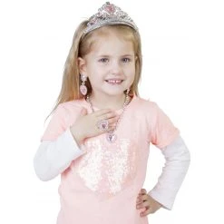 Besttoy Prinzessinnenschmuck-Set - 4-teilig - Rosa -Mica Decorations Geschäft 203010 3