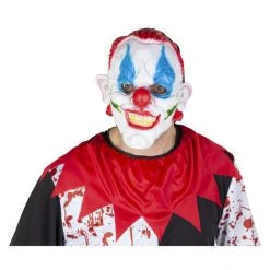 MICA Festival Halloweenmaske - Clown - Aus Gummi - Für Erwachsene