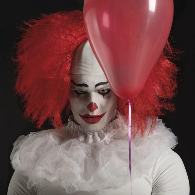 Boland Perücke - Horrorclown - Für Erwachsene 2 Boland Perücke - Horrorclown - Für Erwachsene – Bild 2