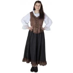 MICA Festival Kostüm - Cowgirl - Für Erwachsene - 2-teilig - Verschiedene Größen