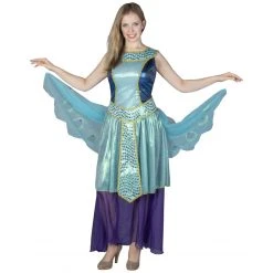 MICA Festival Kostüm - Pfau - Für Erwachsene - 3-teilig - Verschiedene Größen -Mica Decorations Geschäft 211607 211609 21