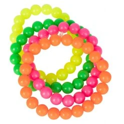 MICA Festival Faschingsschmuck - Armbänder - 4 Stück