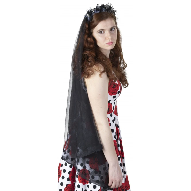 MICA Festival Haarreif - Schleier - Für Erwachsene 2 MICA Festival Haarreif - Schleier - Für Erwachsene – Bild 2