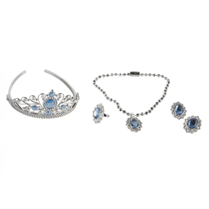 Besttoy Prinzessinnenschmuck - Set - Blau - 4-teilig 3 Besttoy Prinzessinnenschmuck - Set - Blau - 4-teilig – Bild 3