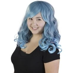 MICA Festival Langhaarperücke Für Erwachsene - Meerjungfrau