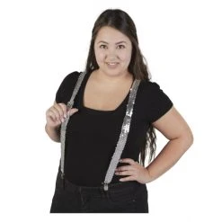 MICA Festival Hosenträger - Pailletten - Für Erwachsene