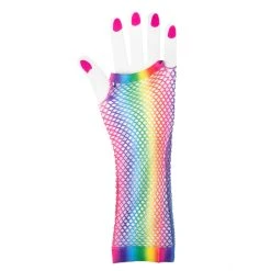 MICA Festival Netzhandschuhe - Für Erwachsene - Regenbogen