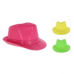 MICA Festival Fedora - Für Erwachsene - Verschiedene Farben 12 MICA Festival Fedora - Für Erwachsene - Verschiedene Farben -Mica Decorations Geschäft 222368 222369 222370 1