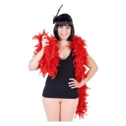 MICA Festival Federboa - Ca. 200 Cm - Rot