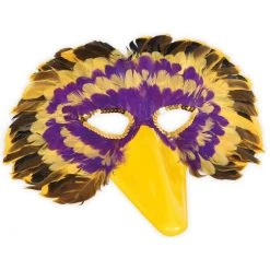 Fries Augenmaske - Mit Schnabel - 1 Stück -Mica Decorations Geschäft 222857 2