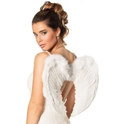 MICA Festival Flügel - Für Erwachsene - Ca. 50 X 35 Cm - Weiß