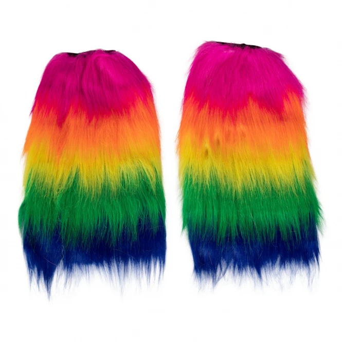 MICA Festival Stulpen - Regenbogen - Für Erwachsene 3 MICA Festival Stulpen - Regenbogen - Für Erwachsene – Bild 3