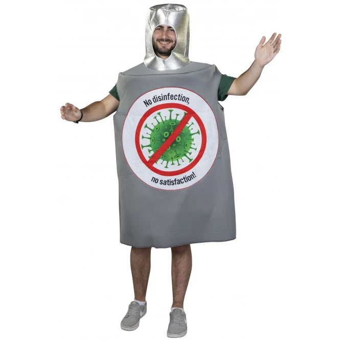 MICA Festival Kostüm - Desinfektionsmittel - Für Erwachsene 2 MICA Festival Kostüm - Desinfektionsmittel - Für Erwachsene – Bild 2
