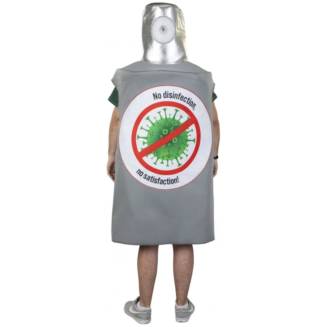 MICA Festival Kostüm - Desinfektionsmittel - Für Erwachsene 1 MICA Festival Kostüm - Desinfektionsmittel - Für Erwachsene
