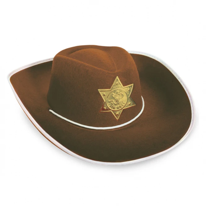 Fries Cowboyhut - Für Erwachsene - Braun 1 Fries Cowboyhut - Für Erwachsene - Braun