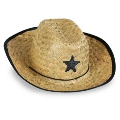 Fries Cowboyhut - Natura - Für Erwachsene