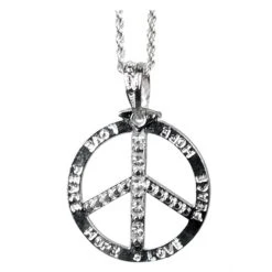 Boland Faschingsschmuck - Halskette - Peace - Für Erwachsene -Mica Decorations Geschäft 234533 2