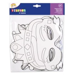 Sonstiger Hersteller Pappmasken - Prinzessin - 12 Stück