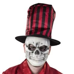 MICA Festival Maske - Skelett - Für Erwachsene