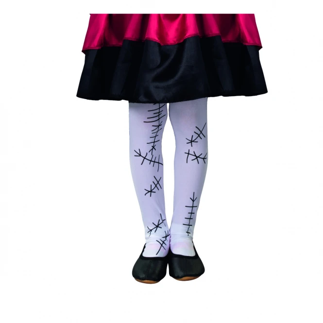 MICA Festival Strumpfhose Mit Narben - Für Kinder - Einheitsgröße 1 MICA Festival Strumpfhose Mit Narben - Für Kinder - Einheitsgröße