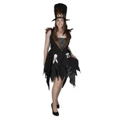 MICA Festival Kostüm - Voodoo - Für Erwachsene - 2-teilig - Verschiedene Größen