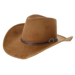 MICA Festival Cowboy Hut - Für Erwachsene - Braun - Größe 58 Cm