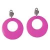 MICA Festival Faschingsschmuck - Ohrringe - Neonpink