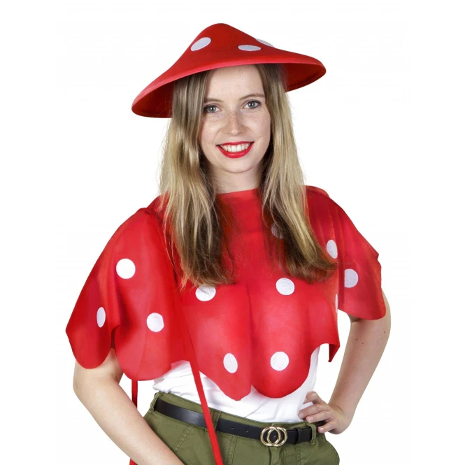 MICA Festival Kostüm - Fliegenpilz - Für Erwachsene 1 MICA Festival Kostüm - Fliegenpilz - Für Erwachsene