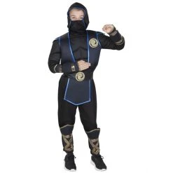 MICA Festival Kostüm - Shadow Ninja - Für Kinder - 2-teilig - Verschiedene Größen