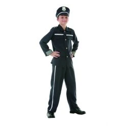 MICA Festival Kostüm - Polizist - Für Kinder - 3-teilig - Verschiedene Größen