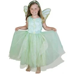 MICA Festival Kostüm - Grüne Blumenfee - Für Kinder - 3-teilig - Verschiedene Größen